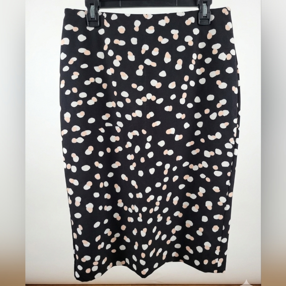 Polka Dot Black and White Skirt